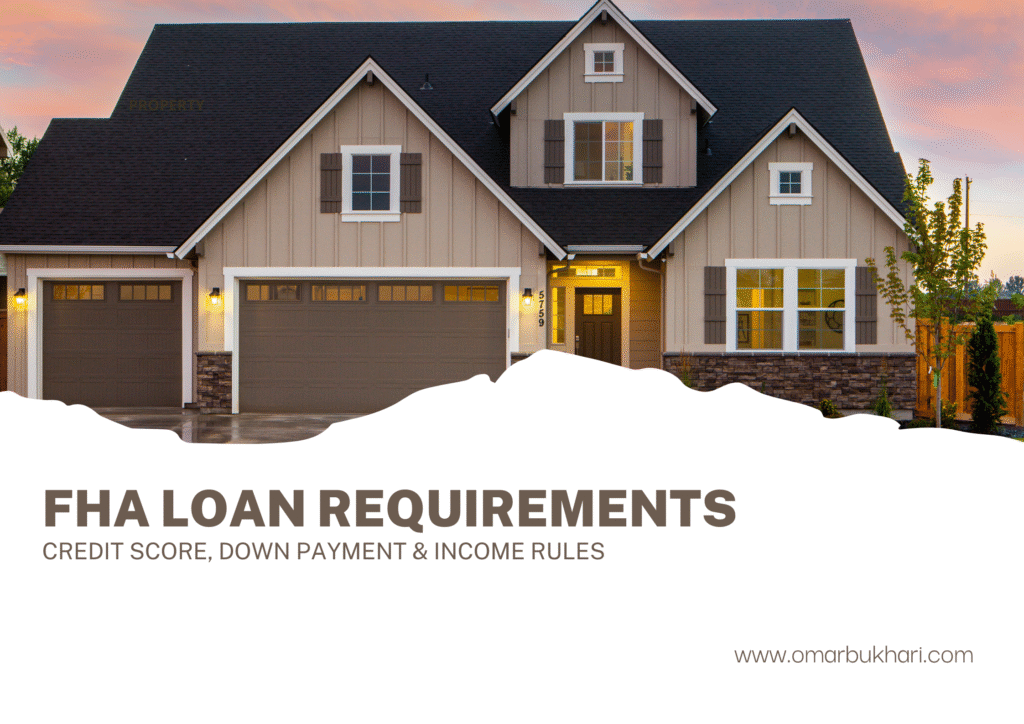 2025 FHA Home Loan Requirements: Income, Credit Score & Down Payment